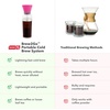 image:imageDASH Brew2Go Portable Cold Brew Coffee Maker  Rapid Electric Cold Brew Machine for Personal Iced Coffee amp Iced Tea Reusable Filter USB Rechargeable for Home Office amp TravelPink