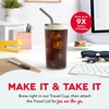 image:imageDASH Brew2Go Portable Cold Brew Coffee Maker  Rapid Electric Cold Brew Machine for Personal Iced Coffee amp Iced Tea Reusable Filter USB Rechargeable for Home Office amp TravelCream