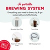 image:imageDASH Brew2Go Portable Cold Brew Coffee Maker  Rapid Electric Cold Brew Machine for Personal Iced Coffee amp Iced Tea Reusable Filter USB Rechargeable for Home Office amp TravelCream