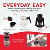image:imageDASH Rapid Cold Brew Coffee Maker Electric Cold Brew Machine for Smooth Iced Coffee in Minutes 40 oz Glass Pitcher with Lid OneTouch Operation Auto Shut OffBlack