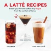 image:imageDASH Rapid Cold Brew Coffee Maker Electric Cold Brew Machine for Smooth Iced Coffee in Minutes 40 oz Glass Pitcher with Lid OneTouch Operation Auto Shut OffBlack