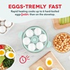 image:imageDASH Rapid Egg Cooker 7 Egg Capacity Electric Egg Cooker for Hard Boiled Eggs Poached Eggs Scrambled Eggs or OmeletsAqua