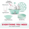 image:imageDASH Rapid Egg Cooker 7 Egg Capacity Electric Egg Cooker for Hard Boiled Eggs Poached Eggs Scrambled Eggs or OmeletsAqua