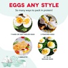 image:imageDASH Rapid Egg Cooker 7 Egg Capacity Electric Egg Cooker for Hard Boiled Eggs Poached Eggs Scrambled Eggs or OmeletsAqua