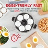 image:imageDASH Rapid Egg Cooker 7 Egg Capacity Electric Egg Cooker for Hard Boiled Eggs Poached Eggs Scrambled Eggs or OmeletsBlack