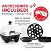 image:imageDASH Rapid Egg Cooker 7 Egg Capacity Electric Egg Cooker for Hard Boiled Eggs Poached Eggs Scrambled Eggs or OmeletsBlack