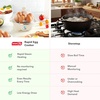 image:imageDASH Rapid Egg Cooker 7 Egg Capacity Electric Egg Cooker for Hard Boiled Eggs Poached Eggs Scrambled Eggs or OmeletsCream