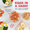 image:imageDASH Rapid Egg Cooker 7 Egg Capacity Electric Egg Cooker for Hard Boiled Eggs Poached Eggs Scrambled Eggs or OmeletsCream