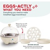 image:imageDASH Rapid Egg Cooker 7 Egg Capacity Electric Egg Cooker for Hard Boiled Eggs Poached Eggs Scrambled Eggs or OmeletsCream