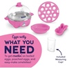 image:imageDASH Rapid Egg Cooker 7 Egg Capacity Electric Egg Cooker for Hard Boiled Eggs Poached Eggs Scrambled Eggs or OmeletsPink