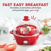 image:imageDASH Rapid Egg Cooker 7 Egg Capacity Electric Egg Cooker for Hard Boiled Eggs Poached Eggs Scrambled Eggs or OmeletsRed
