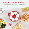 image:imageDASH Rapid Egg Cooker 7 Egg Capacity Electric Egg Cooker for Hard Boiled Eggs Poached Eggs Scrambled Eggs or OmeletsRed