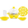 image:imageDASH Rapid Egg Cooker 7 Egg Capacity Electric Egg Cooker for Hard Boiled Eggs Poached Eggs Scrambled Eggs or OmeletsYellow