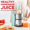 image:imageDash Centrifugal Juicer Machine 350W 2Speed Electric Juice Extractor for Fruits and Vegetables Easy to Clean Compact Juicing Machine with 2Inch Feed Chute BPA Free  Cool GrayAqua