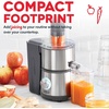 image:imageDash Centrifugal Juicer Machine 350W 2Speed Electric Juice Extractor for Fruits and Vegetables Easy to Clean Compact Juicing Machine with 2Inch Feed Chute BPA Free  Cool GrayCool Grey