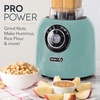 image:imageDash Chef Series Deluxe Digital Blender  1400W Professional High Speed Blender for Smoothies Soups amp Frozen Drinks 64 oz BPAFree Tritan Pitcher 8 Presets Stainless Steel Blades USB Port  RedAqua