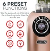 image:imageDash Chef Series Deluxe Digital Blender  1400W Professional High Speed Blender for Smoothies Soups amp Frozen Drinks 64 oz BPAFree Tritan Pitcher 8 Presets Stainless Steel Blades USB Port  RedRose Gold