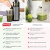 image:imageDash Deluxe Compact Cold Press Juicer  Slow Masticating Juicer Machine for Fruits and Vegetables with Frozen Attachment  Easy to Clean Juice Press for Home Countertops  AquaGraphite