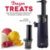 image:imageDash Deluxe Compact Cold Press Juicer  Slow Masticating Juicer Machine for Fruits and Vegetables with Frozen Attachment  Easy to Clean Juice Press for Home Countertops  AquaBlack