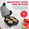 image:imageDash Deluxe Egg Bite Maker  Electric Egg Bite Maker for Healthy Protein Snacks  Quick Cleanup SpaceSaving Design amp NonSlip Feet  4 Servings BlackAqua