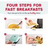 image:imageDash Deluxe Egg Bite Maker  Electric Egg Bite Maker for Healthy Protein Snacks  Quick Cleanup SpaceSaving Design amp NonSlip Feet  4 Servings BlackAqua