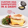 image:imageDash Deluxe Egg Bite Maker  Electric Egg Bite Maker for Healthy Protein Snacks  Quick Cleanup SpaceSaving Design amp NonSlip Feet  4 Servings BlackBlack