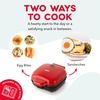 image:imageDash Deluxe Egg Bite Maker  Electric Egg Bite Maker for Healthy Protein Snacks  Quick Cleanup SpaceSaving Design amp NonSlip Feet  4 Servings BlackRed