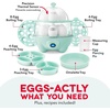 image:imageDash Deluxe Egg Cooker  Boiler Poacher amp Steamer  Includes Measuring amp Recipe Guide  Dishwasher Safe  BPA Free  Holds 12 Eggs WhiteAqua