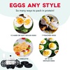 image:imageDash Deluxe Egg Cooker  Boiler Poacher amp Steamer  Includes Measuring amp Recipe Guide  Dishwasher Safe  BPA Free  Holds 12 Eggs WhiteBlack