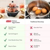 image:imageDash Deluxe Egg Cooker  Boiler Poacher amp Steamer  Includes Measuring amp Recipe Guide  Dishwasher Safe  BPA Free  Holds 12 Eggs WhiteBlack