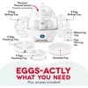 image:imageDash Deluxe Egg Cooker  Boiler Poacher amp Steamer  Includes Measuring amp Recipe Guide  Dishwasher Safe  BPA Free  Holds 12 Eggs WhiteWhite