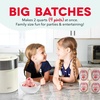 image:imageDash Deluxe Gelato amp Ice Cream Maker  HomeMade Dessert Maker with OneTouch Churning  SpaceSaving Design amp Easy to Clean  2 Quarts AquaCream
