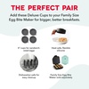 image:imageDash Deluxe Silicone Egg Cups  For Family Size Bite Maker amp Deluxe Bite Maker  Sous Vide Style  Easy to Clean amp HassleFree Use  4 Cups 4Inch DiameterSet of 4 Deluxe Egg Cups