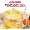 image:imageDash Dual Electric Citrus Juicer Machine  Orange Juicer and Lemon Squeezer with AutoReversing Reamer Adjustable Pulp Control MessFree Spout 20 oz Juice ContainerLime Squeezer for HomeWhitePale Yellow