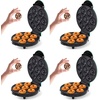 image:imageDash Express Mini Donut Maker  Homemade Dessert Maker  Features DoubleSided NonStick Surface amp SpaceSaving Design  Makes 7  AquaAqua