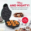 image:imageDash Express Mini Donut Maker  Homemade Dessert Maker  Features DoubleSided NonStick Surface amp SpaceSaving Design  Makes 7  AquaAqua