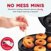 image:imageDash Express Mini Donut Maker  Homemade Dessert Maker  Features DoubleSided NonStick Surface amp SpaceSaving Design  Makes 7  AquaAqua