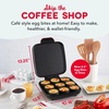 image:imageDash Family Size Egg Bite Maker  Electric Egg Bite Maker with NonStick Silicone Cups  SpaceSaving Design amp Quick Cleanup  Make Sandwiches Healthy Snacks amp Desserts  9 Servings AquaRed