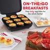 image:imageDash Family Size Egg Bite Maker  Electric Egg Bite Maker with NonStick Silicone Cups  SpaceSaving Design amp Quick Cleanup  Make Sandwiches Healthy Snacks amp Desserts  9 Servings AquaAqua