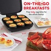 image:imageDash Family Size Egg Bite Maker  Electric Egg Bite Maker with NonStick Silicone Cups  SpaceSaving Design amp Quick Cleanup  Make Sandwiches Healthy Snacks amp Desserts  9 Servings AquaBlack