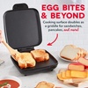 image:imageDash Family Size Egg Bite Maker  Electric Egg Bite Maker with NonStick Silicone Cups  SpaceSaving Design amp Quick Cleanup  Make Sandwiches Healthy Snacks amp Desserts  9 Servings AquaBlack