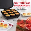 image:imageDash Family Size Egg Bite Maker  Electric Egg Bite Maker with NonStick Silicone Cups  SpaceSaving Design amp Quick Cleanup  Make Sandwiches Healthy Snacks amp Desserts  9 Servings AquaBlack
