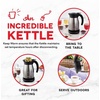image:imageDash Insulated Electric Kettle 17L Stainless Steel Tea Kettle with Temperature Control Keep Warm Digital Display CoolTouch Exterior Hot Water for Tea amp Coffee 1500WStainless Steel