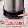image:imageDash Insulated Electric Kettle 17L Stainless Steel Tea Kettle with Temperature Control Keep Warm Digital Display CoolTouch Exterior Hot Water for Tea amp Coffee 1500WStainless Steel