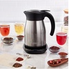 image:imageDash Insulated Electric Kettle 17L Stainless Steel Tea Kettle with Temperature Control Keep Warm Digital Display CoolTouch Exterior Hot Water for Tea amp Coffee 1500WStainless Steel