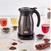 image:imageDash Insulated Electric Kettle 17L Stainless Steel Tea Kettle with Temperature Control Keep Warm Digital Display CoolTouch Exterior Hot Water for Tea amp Coffee 1500WBlack Stainless Steel