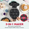 image:imageDash MultiMaker Treat Maker System  Make Mini Donuts Cupcakes amp HeartShaped Waffles  Interchangeable Plate Design  dishwasher safe Parts for Easy Cleanup  AquaAqua