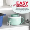 image:imageDash My Mug Ice Cream Maker  Makes Single Serving of Gelato Frozen Yogurt Sorbet amp More  Easy to Clean amp Use  Aqua 2 BowlsAqua
