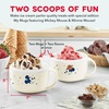 image:imageDash My Mug Ice Cream Maker  Makes Single Serving of Gelato Frozen Yogurt Sorbet amp More  Easy to Clean amp Use  Aqua 2 BowlsDisney Mickey and Minnie