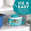 image:imageDash My Mug Ice Cream Maker  Makes Single Serving of Gelato Frozen Yogurt Sorbet amp More  Easy to Clean amp Use  Aqua 2 BowlsDisney Moana